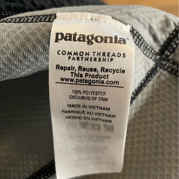Patagonia Classic Retro-X Jacket Women black and grey with 3mm size L - Picture 6 of 6